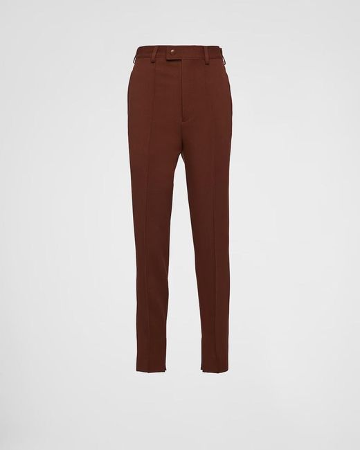 Prada Brown Pants for men