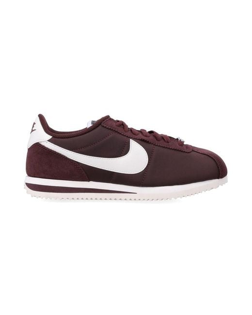Nike Brown Cortez With Suede Inserts
