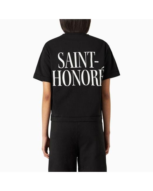1989 STUDIO Black Saint-Honoré T-Shirt