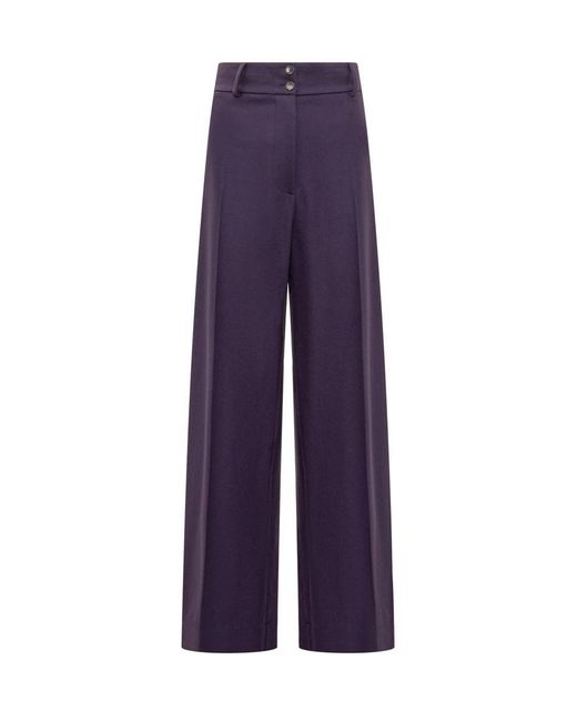 Etro Purple Long Trousers