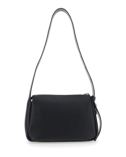 Tory Burch Black 'Romy' Shoulder Bag With Adjustable Shoulder Strap