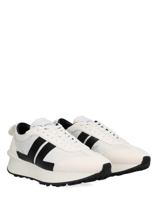 Lanvin White Sneaker "bumpr"