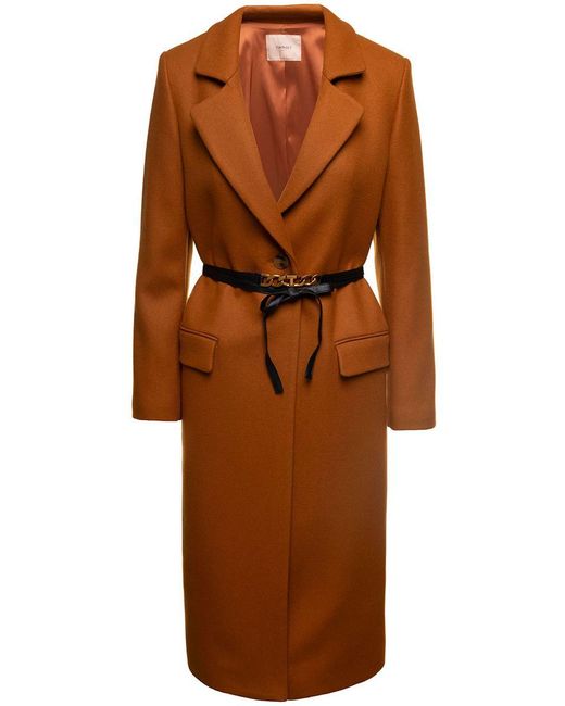 Twin Set Brown Cappotto