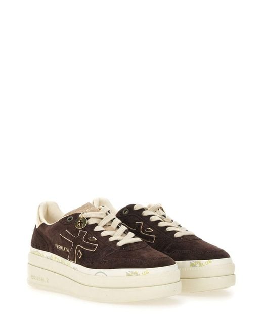 Premiata White "micol" Sneaker