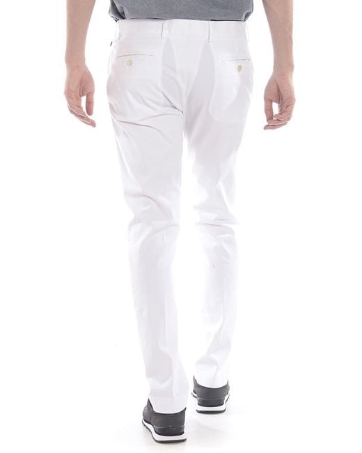 Daniele Alessandrini White Jeans Trouser for men