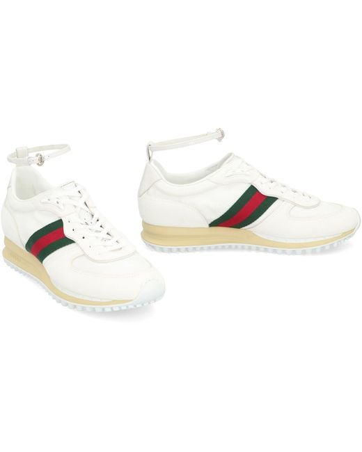 Gucci White Re-Motion Sneakers