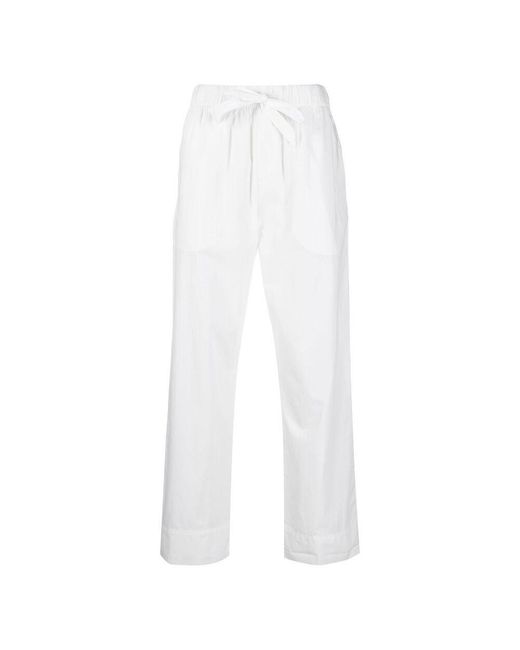 Tekla White Pants