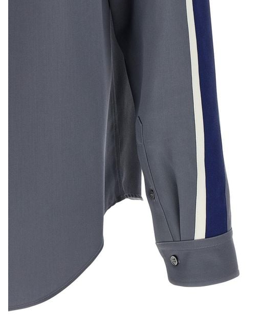 Marni Blue Wool Shirt for men