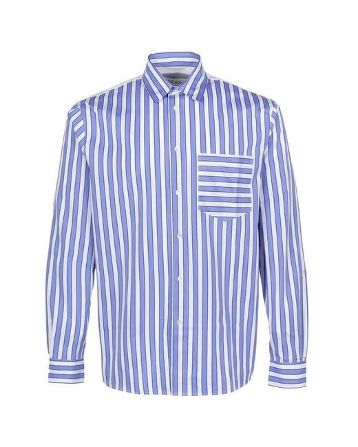 J.W. Anderson Blue Shirts for men
