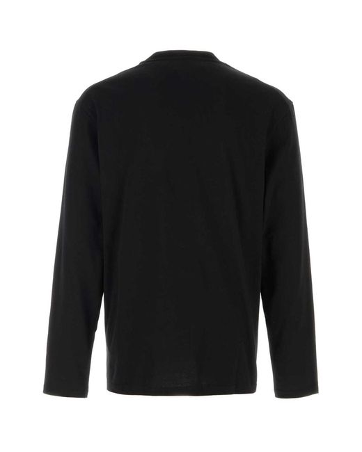 Jil Sander Black T-Shirt for men