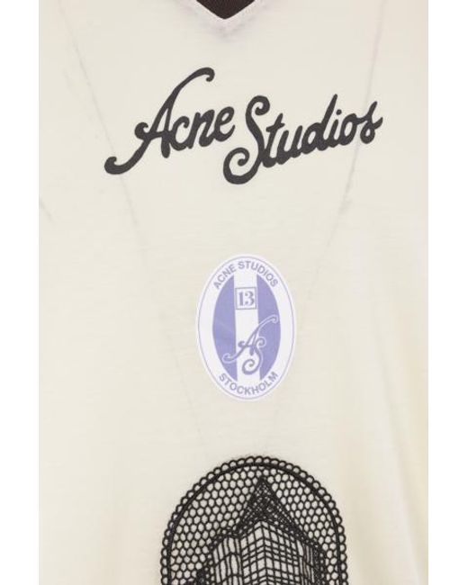 Acne Natural T-Shirts And Polos for men