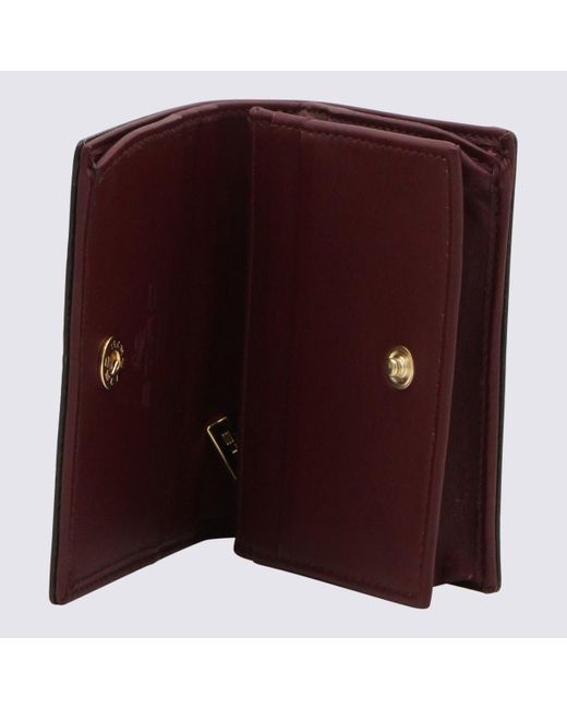 Etro Brown Wallets Red