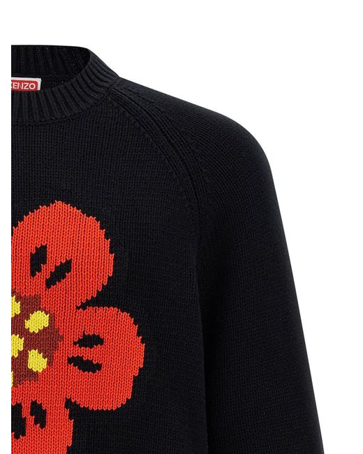 KENZO Blue 'boke Flower' Sweater for men