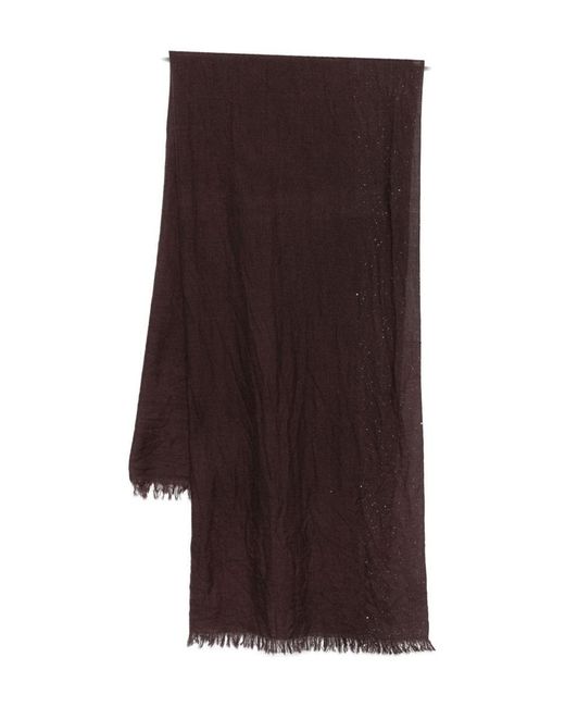Faliero Sarti Brown Scarfs