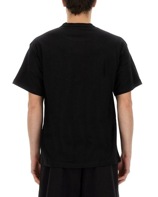 Versace Black "Heart Couture" T-Shirt for men