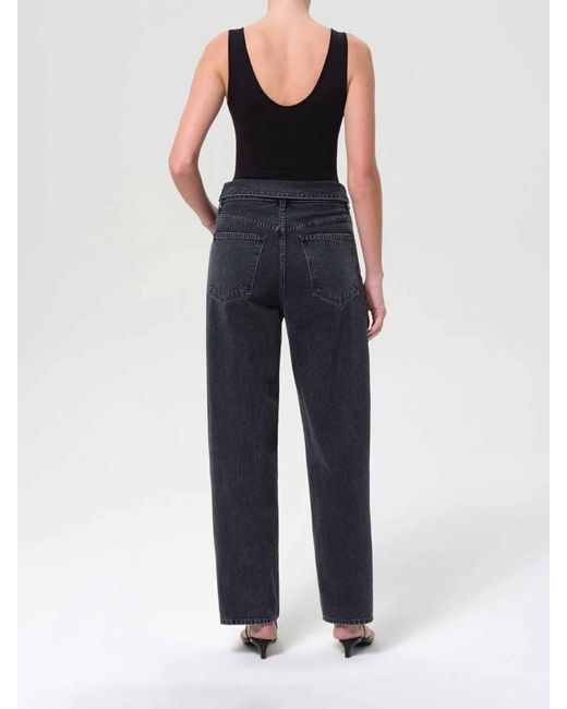 Agolde Blue Echo Taper Jeans