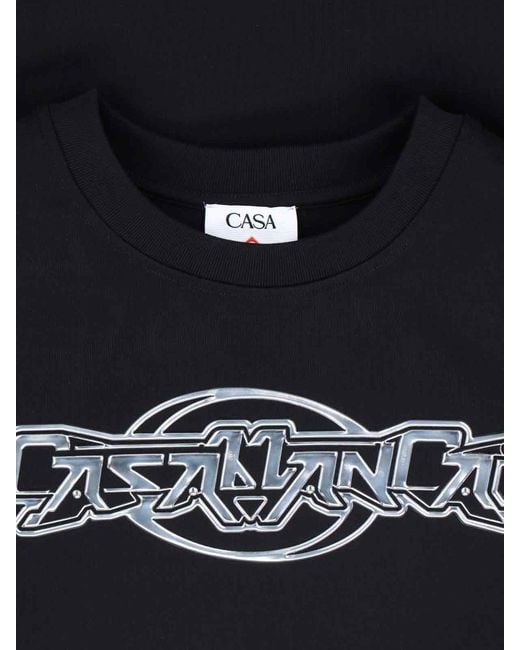 Casablanca Black T-shirts And Polos for men