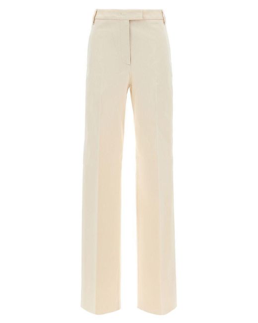 パンツ THE LATEST FW24 'Alek' pants (SVW03100T0199LN NATURAL) THE LATEST 'Alek' Pants in Natural | Lyst