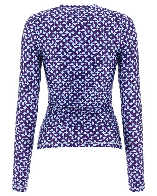Coperni All-over Top in Blue | Lyst