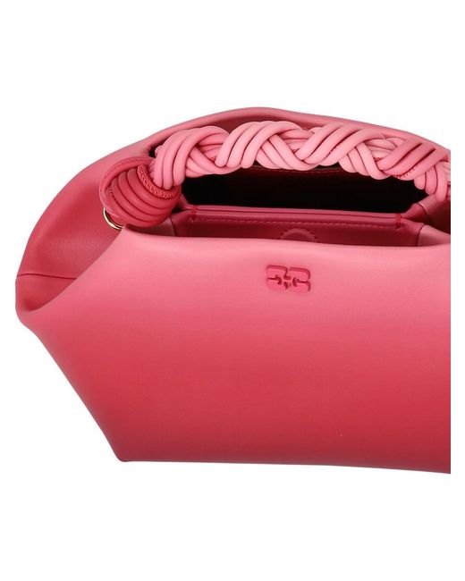 Ganni Pink "Bou" Handbag