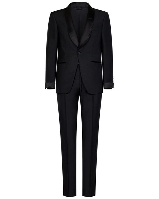 Tom Ford Black Atticus Suit for men