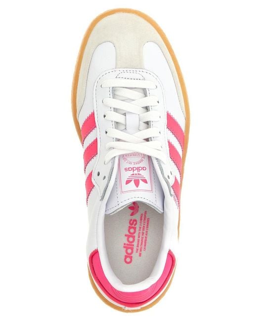 Adidas Originals Pink 'Sambae' Sneakers