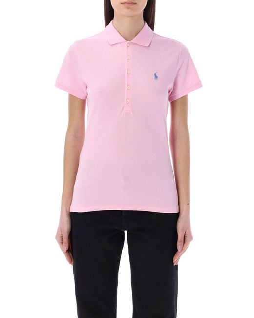 Polo Ralph Lauren Pink Classic Polo Shirt