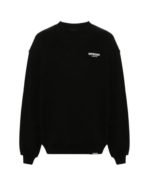 Represent Black Sweater for men