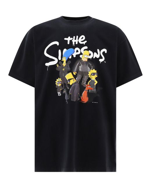 balenciaga simpsons tshirt