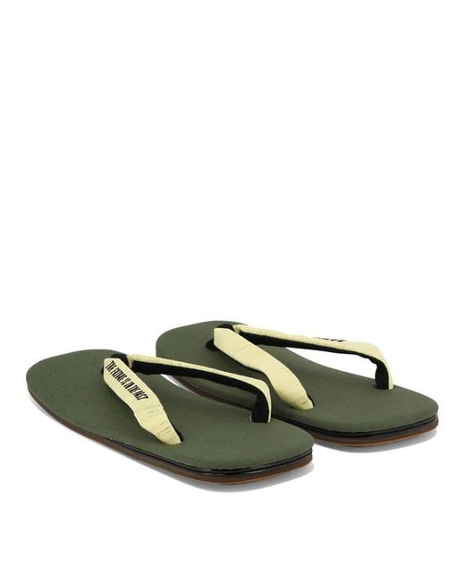 Human Made Green "" Sandals for men