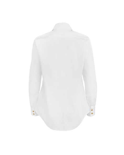 Vivienne Westwood White Deconstructed Shirt