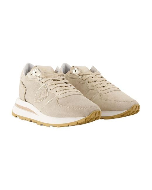 Philippe Model White Tropez Haute Low Sneakers