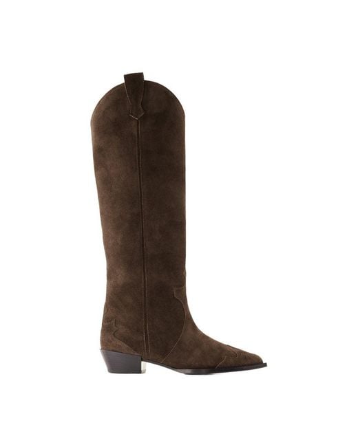 Aeyde Brown Aruna Boots