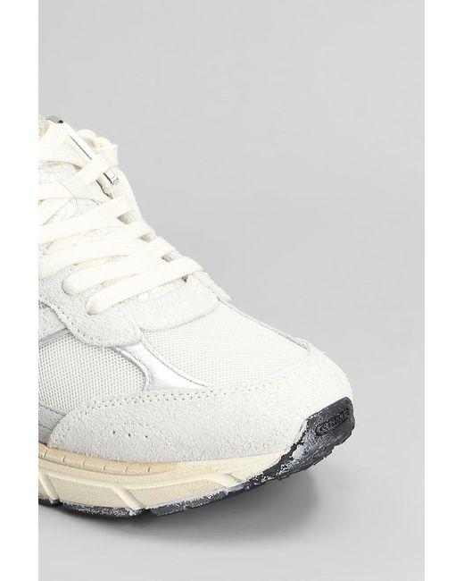 Crime London White Fugitive Sneakers