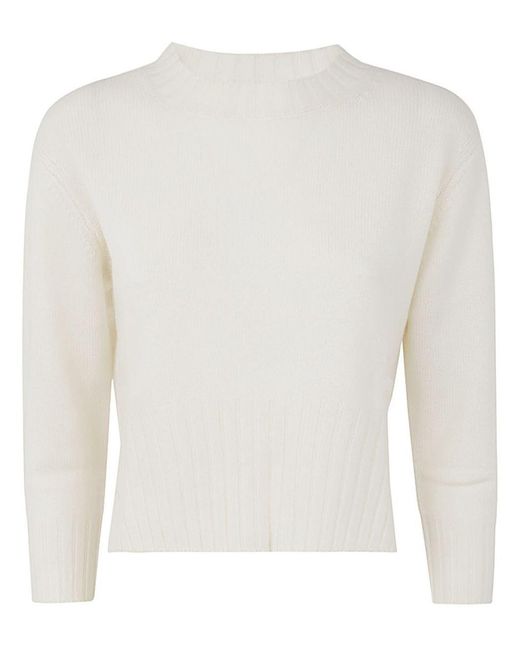 Loulou Studio White Mora Sweater Clothing
