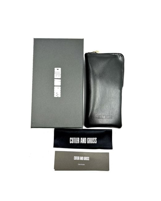 Cutler & Gross Blue The Great Frog 006 Eyeglasses for men