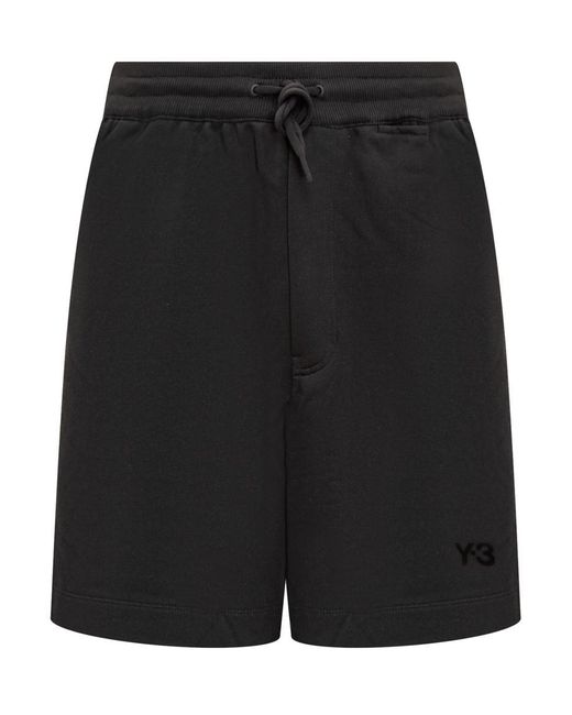 Y-3 Black Y-3 Shorts With Logo
