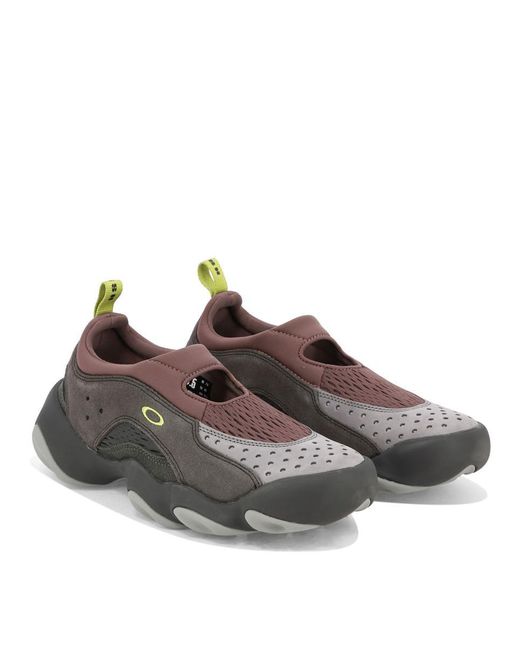 OAKLEY FACTORY TEAM BY BRAIN DEAD Gray "Flash" Sneakers for men