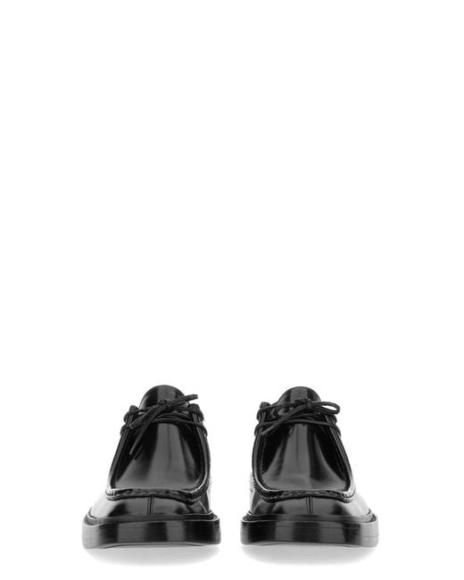 Saint Laurent Black "Harvey" Derby Loafer for men