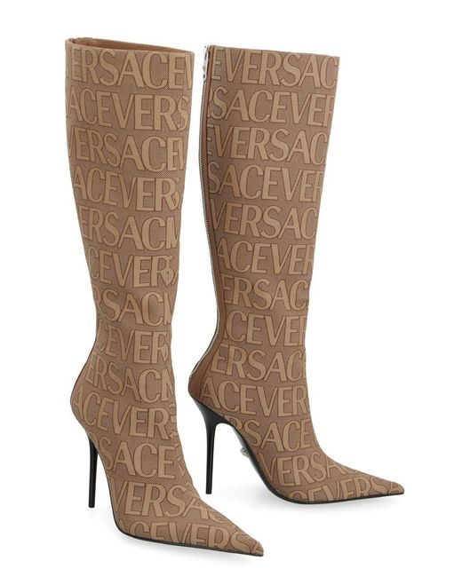 Versace Brown Boots