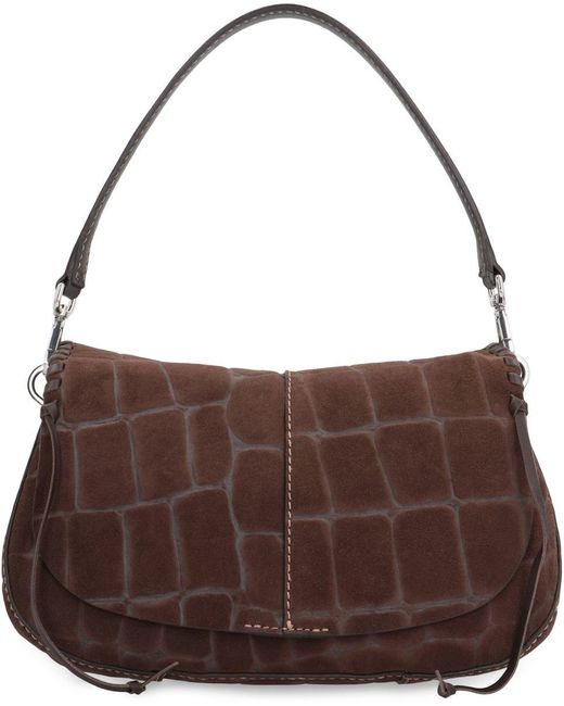 Gianni Chiarini Brown Helena Round Shoulder Bag