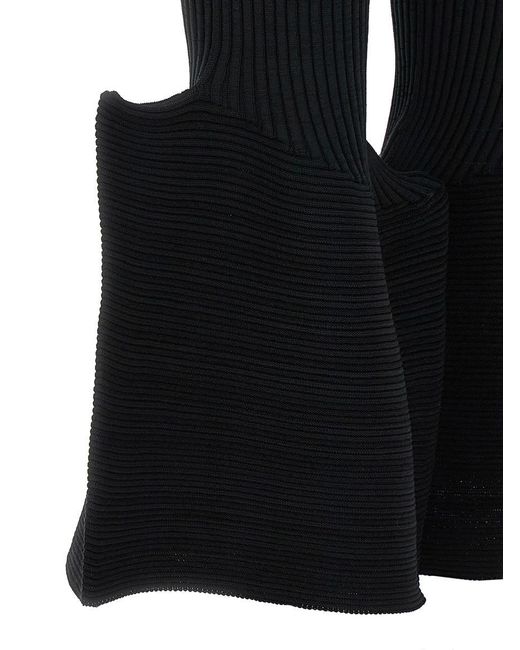 Issey Miyake Black 'exuberance' Leggings