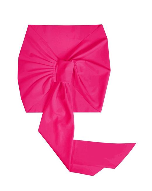 La Petite Robe Di Chiara Boni Pink Scarfs