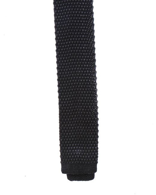 Daniele Alessandrini Black Tie Stripes for men