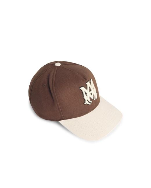 Amiri Brown Cotton Hat for men