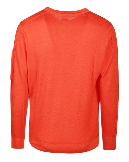C P Company Red Cp Company Sweaters for men