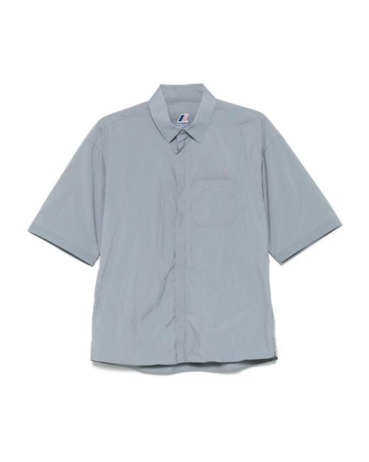 K-Way Blue 'Licon' Polo Shirt for men