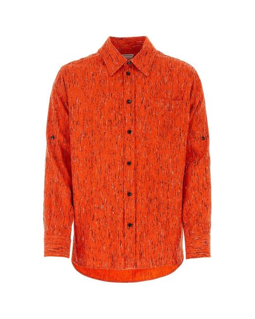 Bottega Veneta Orange Shirts for men