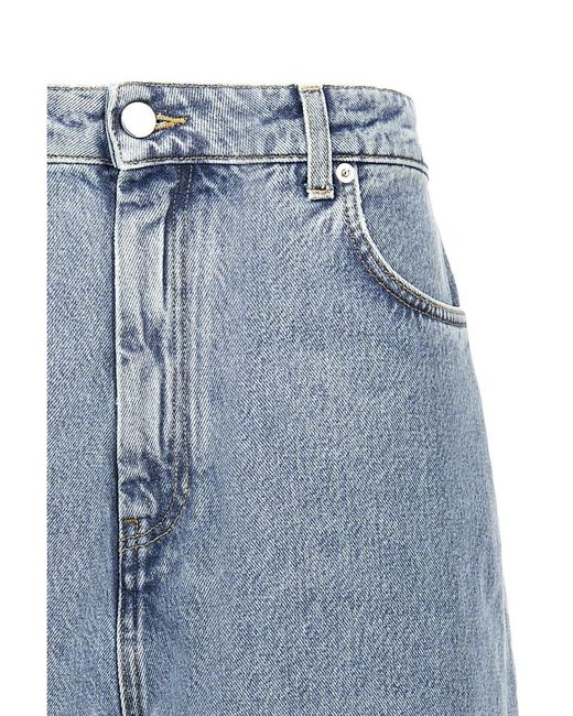 Loulou de Saison Blue 'Isu' Bermuda Shorts