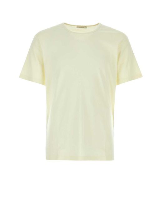 Lemaire Yellow T-shirt for men